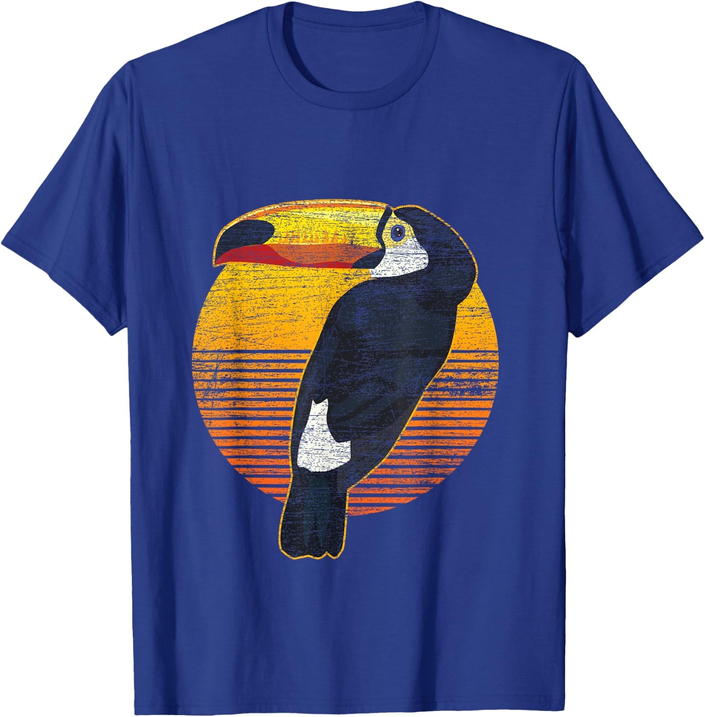 Zoo Animal Wildlife Tropic Birds Toucan T-Shirt - T-Shirt | Royal