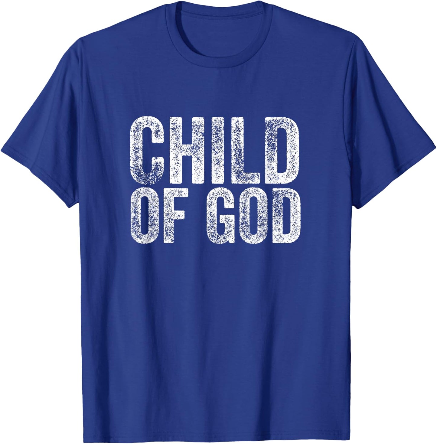 Child of God Christian, Kids, Youth, Women & T-Shirt - T-Shirt | Royal