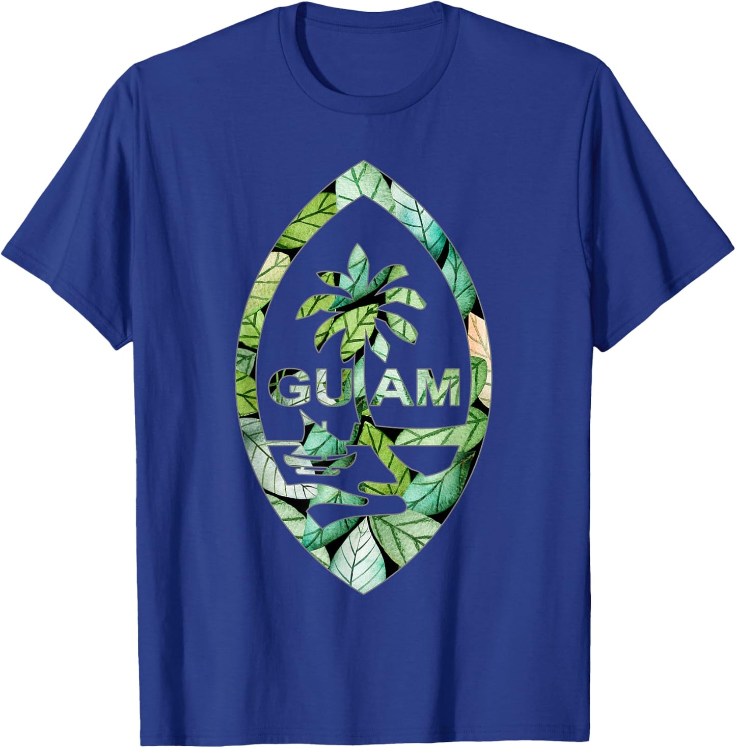Guam Seal Jungle Style Shirt T-Shirt - T-Shirt | Royal