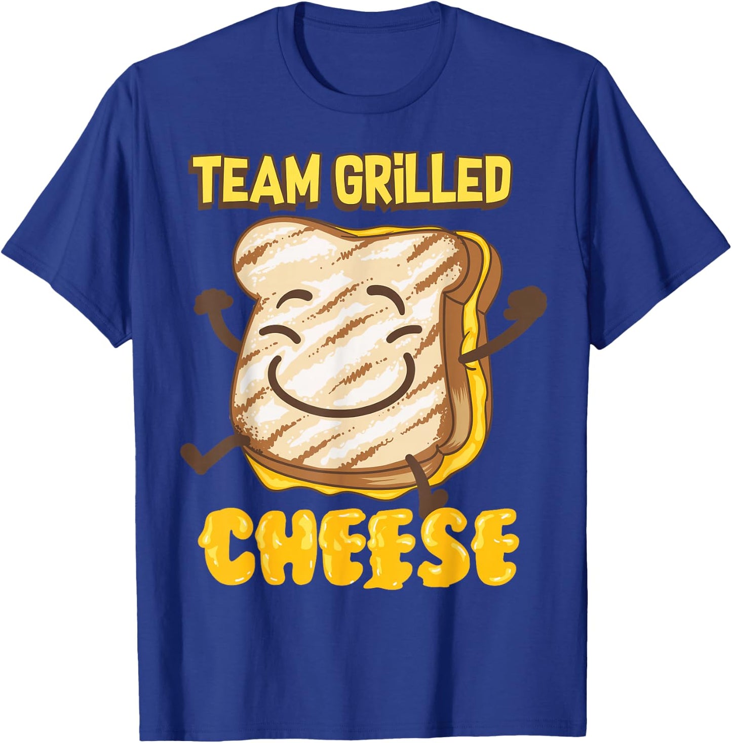 Team Grilled Cheese Shirt | Cute Love Grilled Cheddar Gift T-Shirt - T-Shirt | Royal