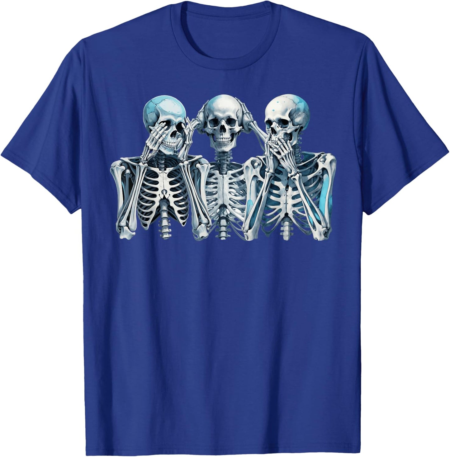 See No Evil, Hear No Evil, Speak No Evil T-Shirt - T-Shirt | Royal