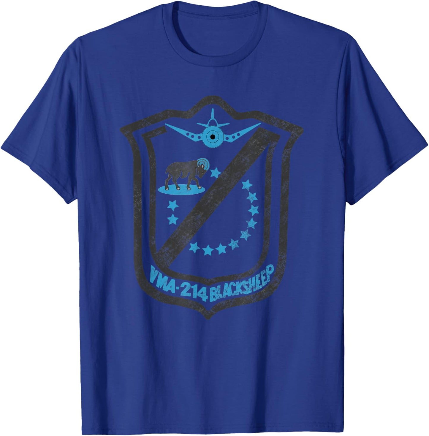 Black Sheep Squadron T-Shirt - T-Shirt | Royal