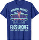 Disney Pixar Cars Flo's V8 Cafe Neon Sign Vintage Poster T-Shirt - T-Shirt | Royal