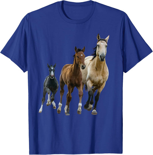 I love Horses T-Shirt - T-Shirt | Royal