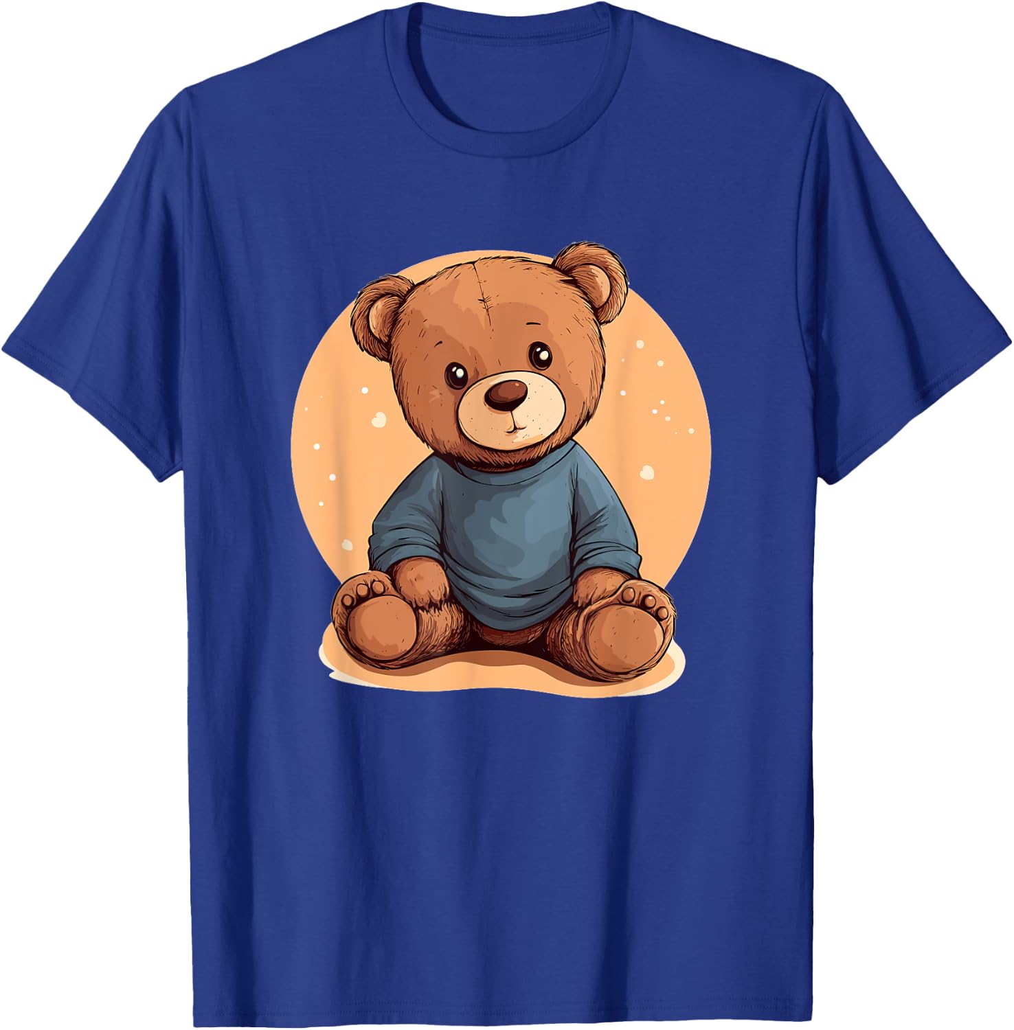 Cute Teddy Bear Graphic For Children T-Shirt - T-Shirt | Royal