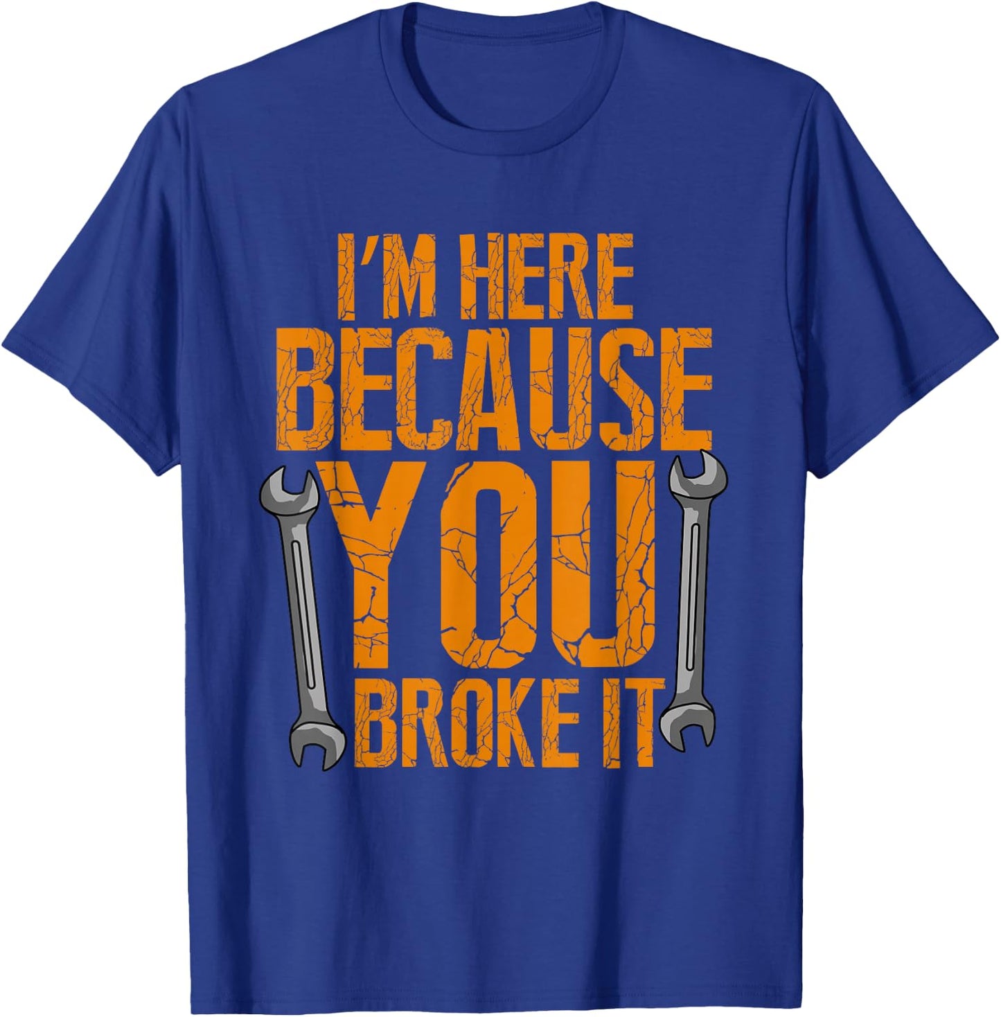 Funny Maintenance Worker Gifts T-Shirt - T-Shirt | Royal