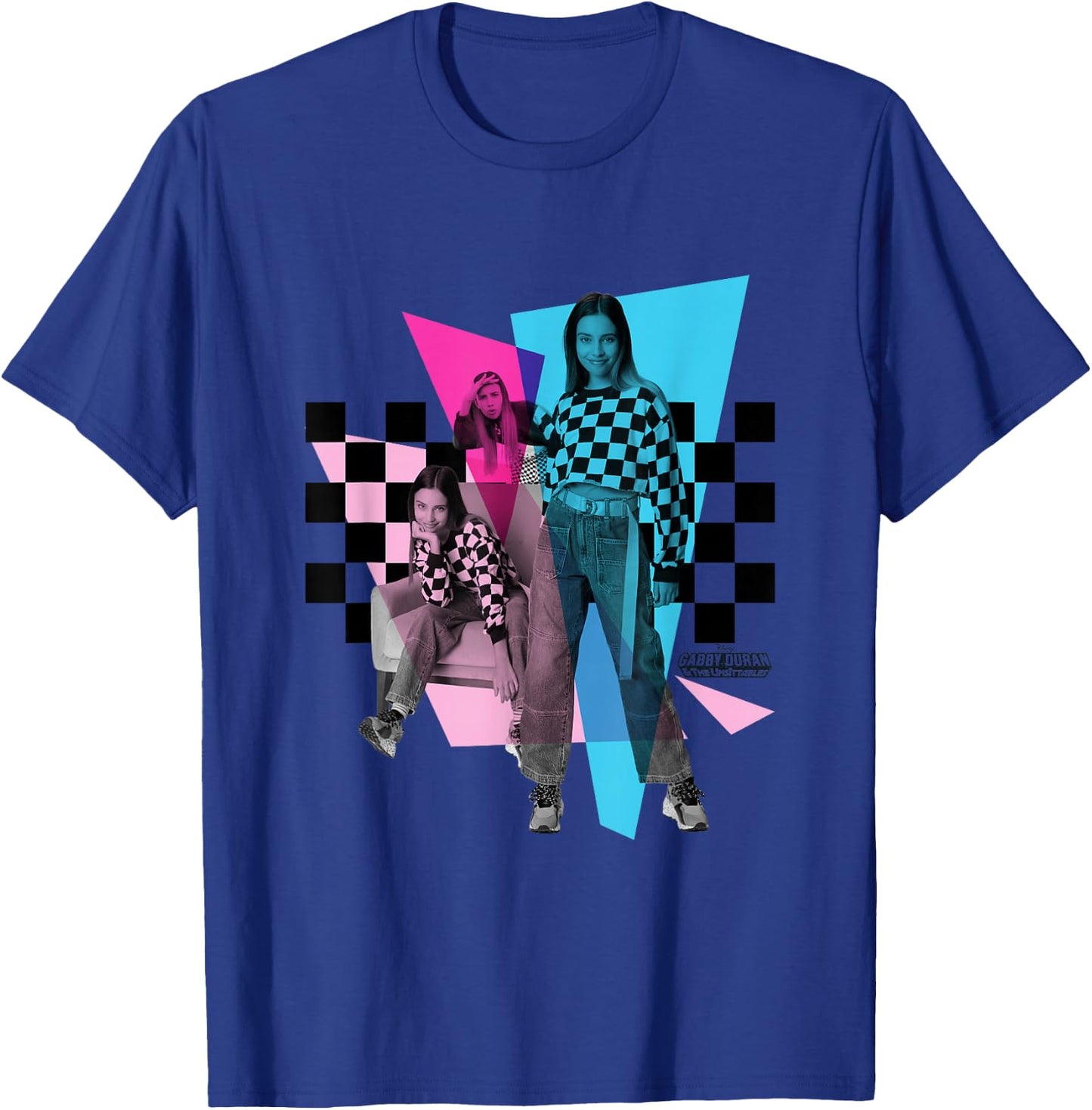Disney Channel Gabby Duran & The Unsittables Trio T-Shirt - T-Shirt | Royal