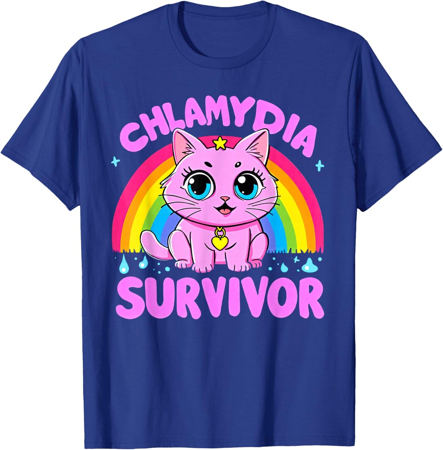 Chlamydia Survivor T-Shirt - T-Shirt | Royal