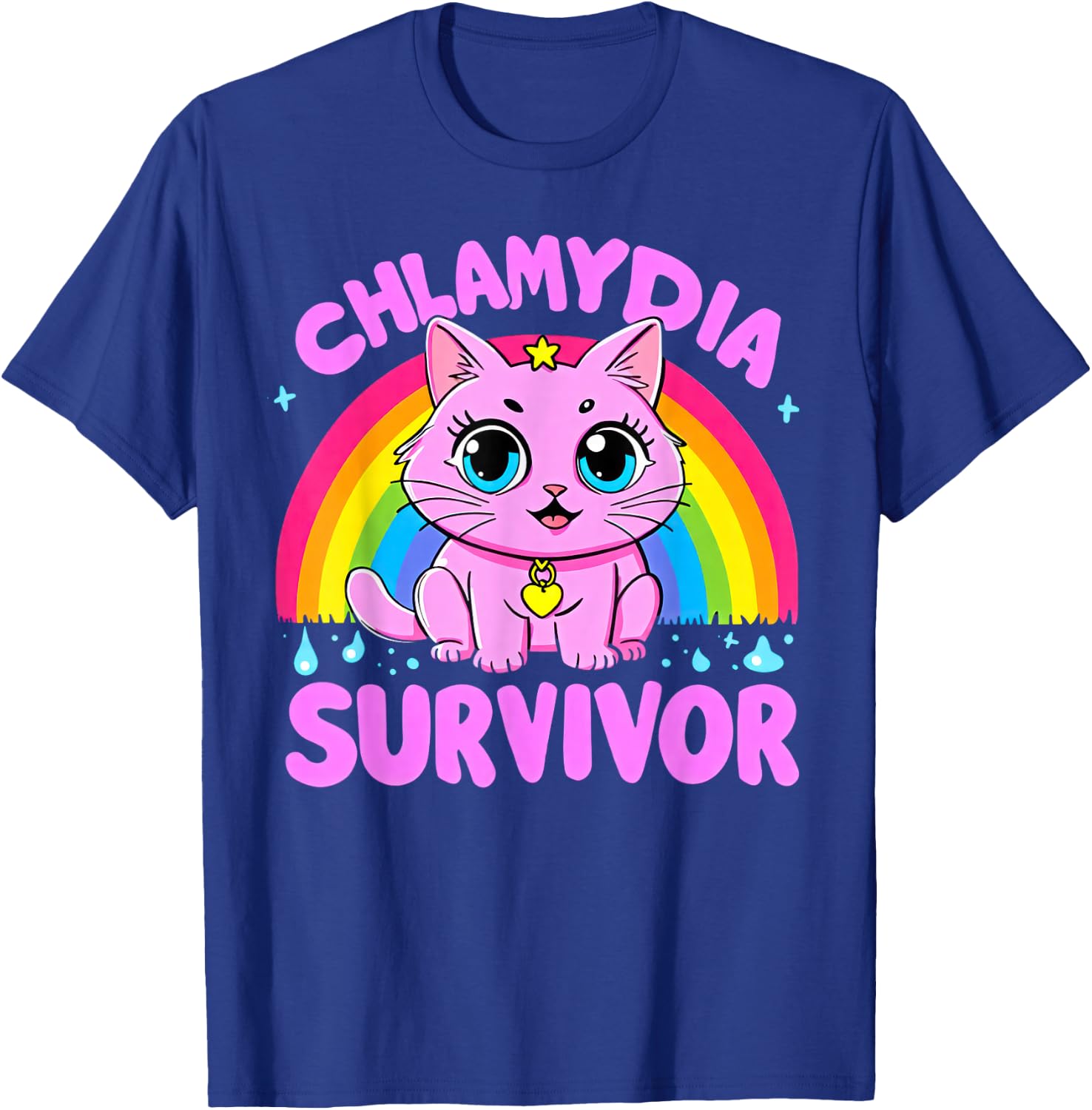Chlamydia Survivor T-Shirt - T-Shirt | Royal