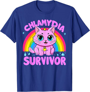 Chlamydia Survivor T-Shirt - T-Shirt | Royal