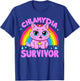 Chlamydia Survivor T-Shirt - T-Shirt | Royal