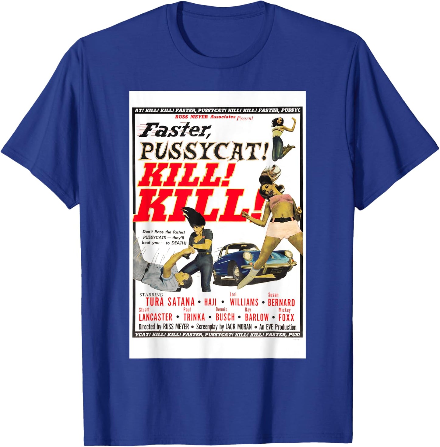 Vintage Movie Poster T Shirt T-Shirt - T-Shirt | Royal