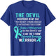 I am the Storm Desmoid Tumor Warrior T-Shirt - T-Shirt | Royal