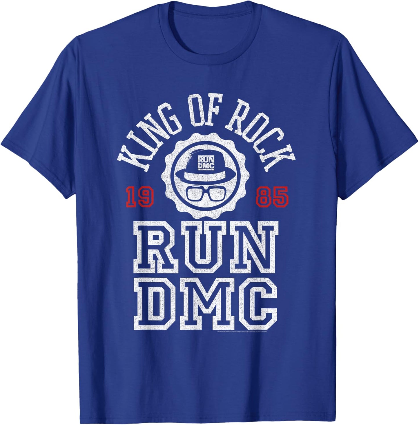 Run DMC Official King Of Rock 1985 T-Shirt - T-Shirt | Royal