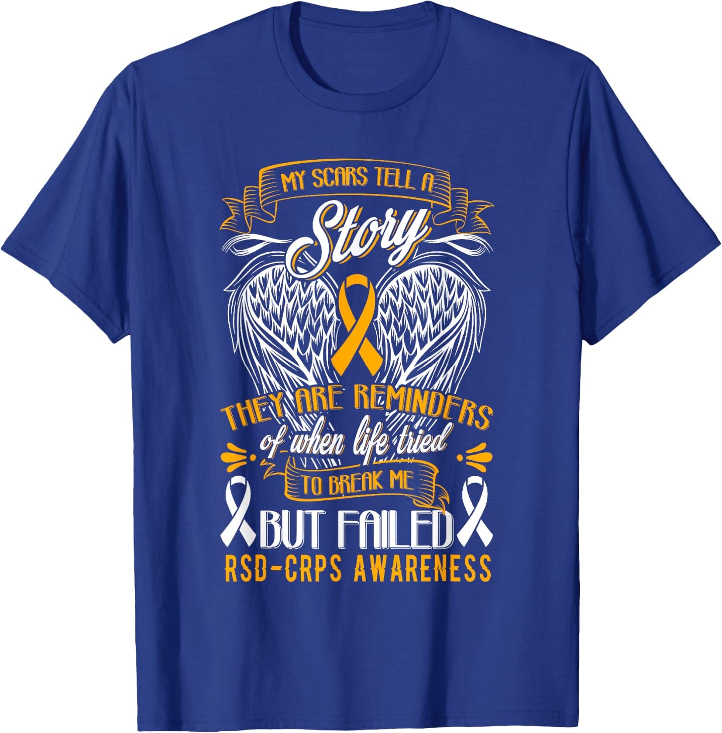 Rsd Crps Awareness Shirt T-Shirt - T-Shirt | Royal