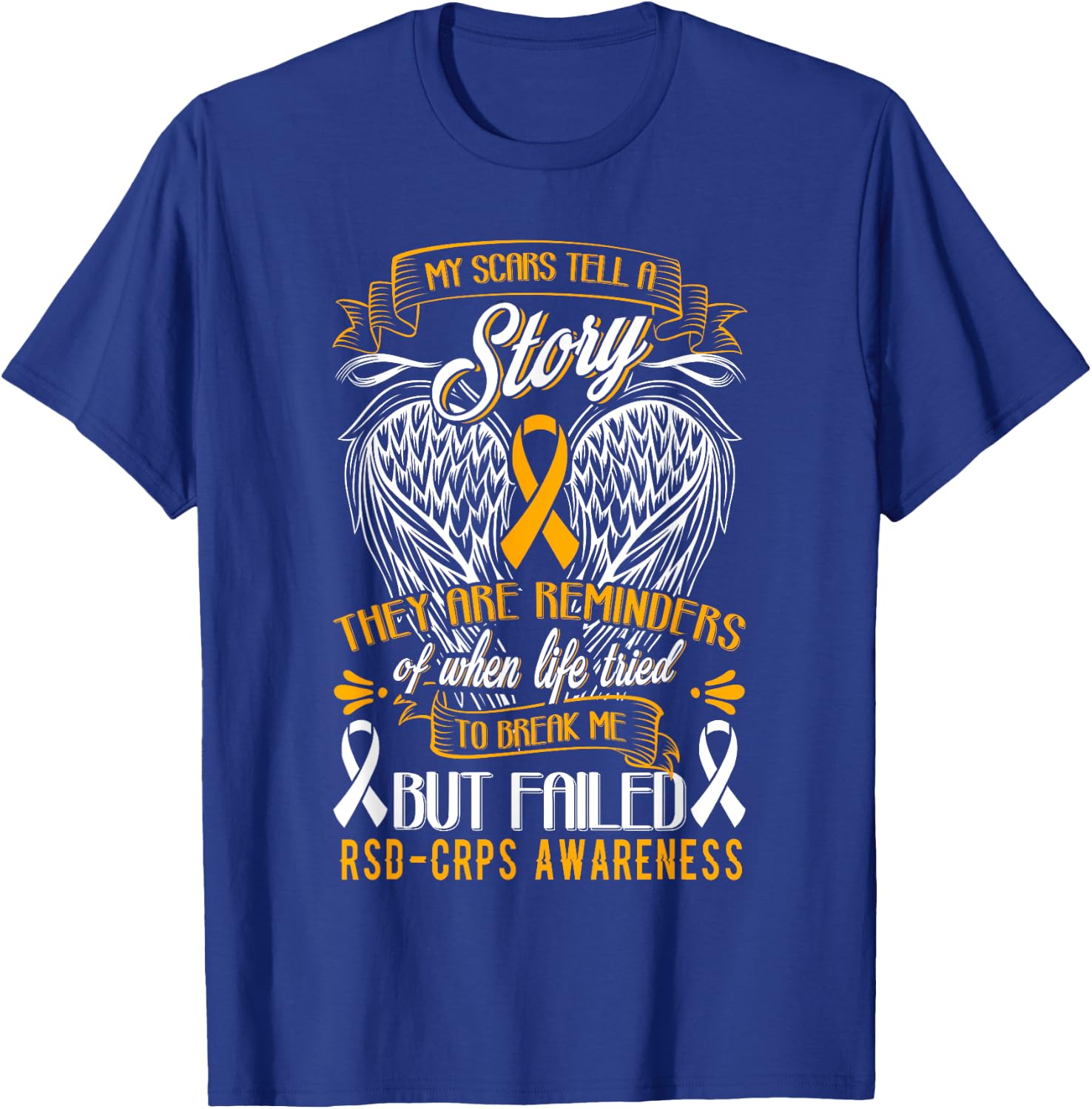 Rsd Crps Awareness Shirt T-Shirt - T-Shirt | Royal