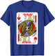 Jack of Hearts Playing Cards Halloween Costume Casino Easy T-Shirt - T-Shirt | Royal