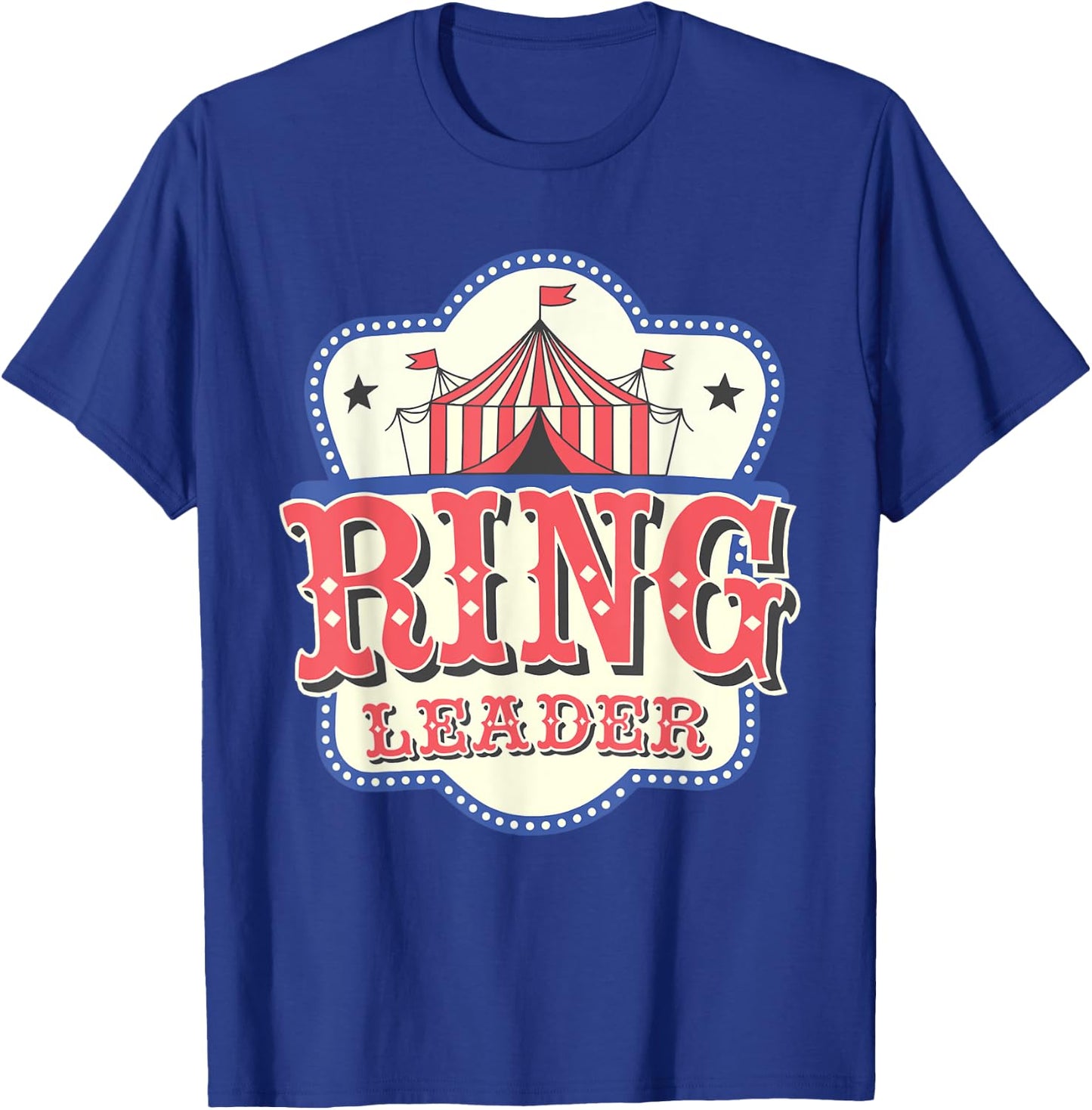 Clown Kids Circus Party Ring Leader Fun T-Shirt - T-Shirt | Royal