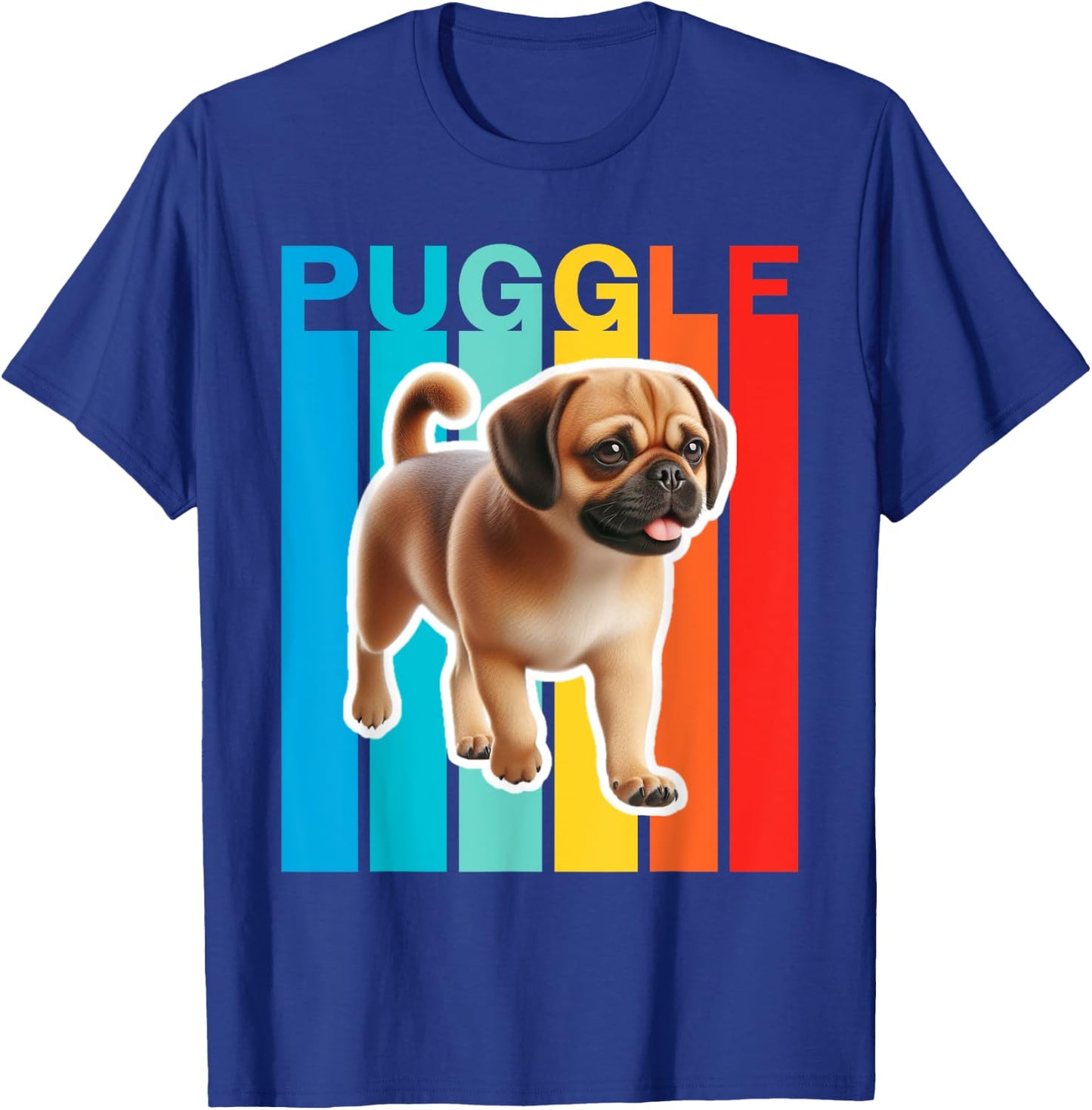 Colorful Puggle T-Shirt - T-Shirt | Royal