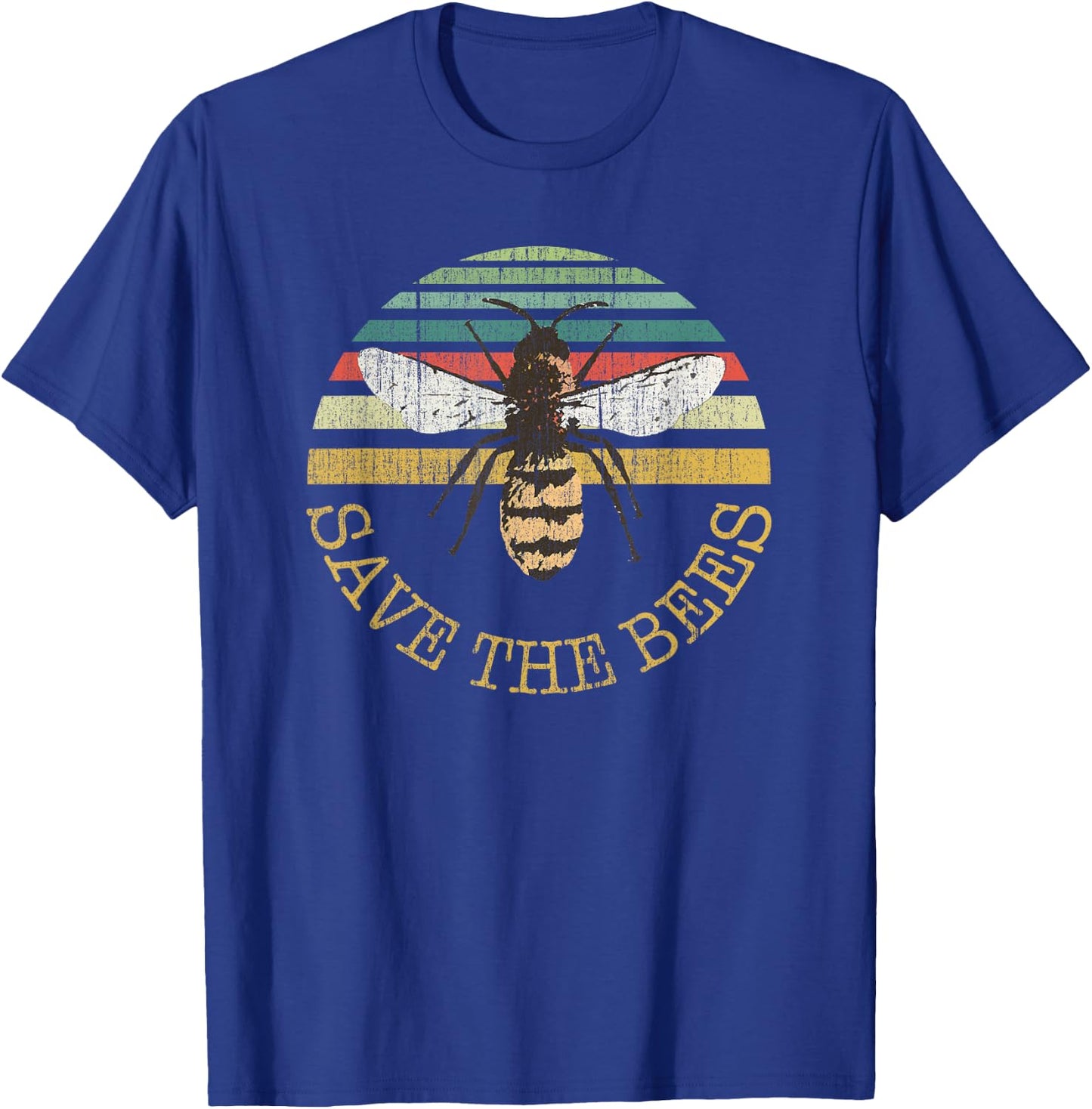 Bee BeeKeeper, Save the Bees Apiary Design T-Shirt - T-Shirt | Royal