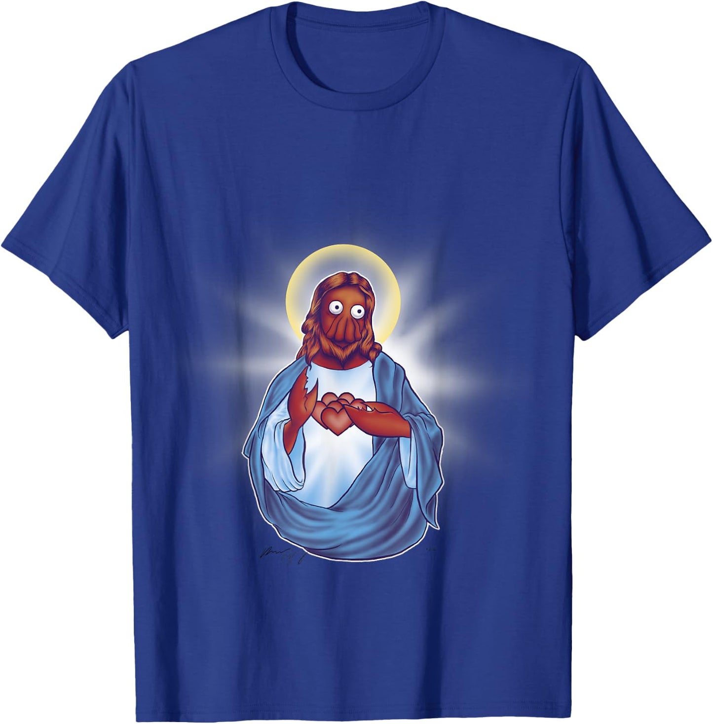 Zoidberg Jesus T-Shirt - T-Shirt | Royal