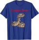 Western Diamondback Rattlesnake Crotalus atrox T-Shirt - T-Shirt | Royal