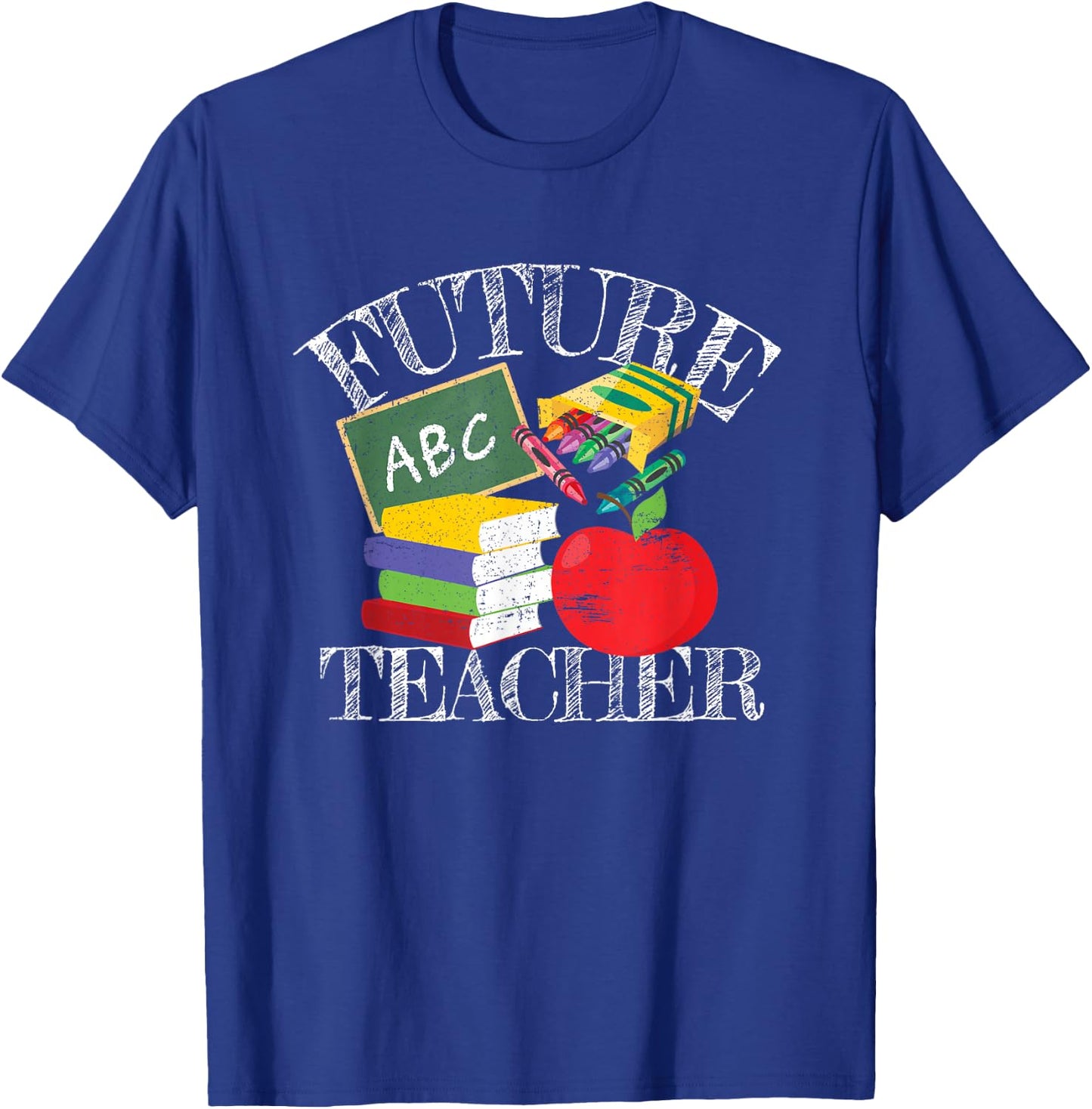 Future Teacher Costume Women Adults and Kids Small T-Shirt - T-Shirt | Royal