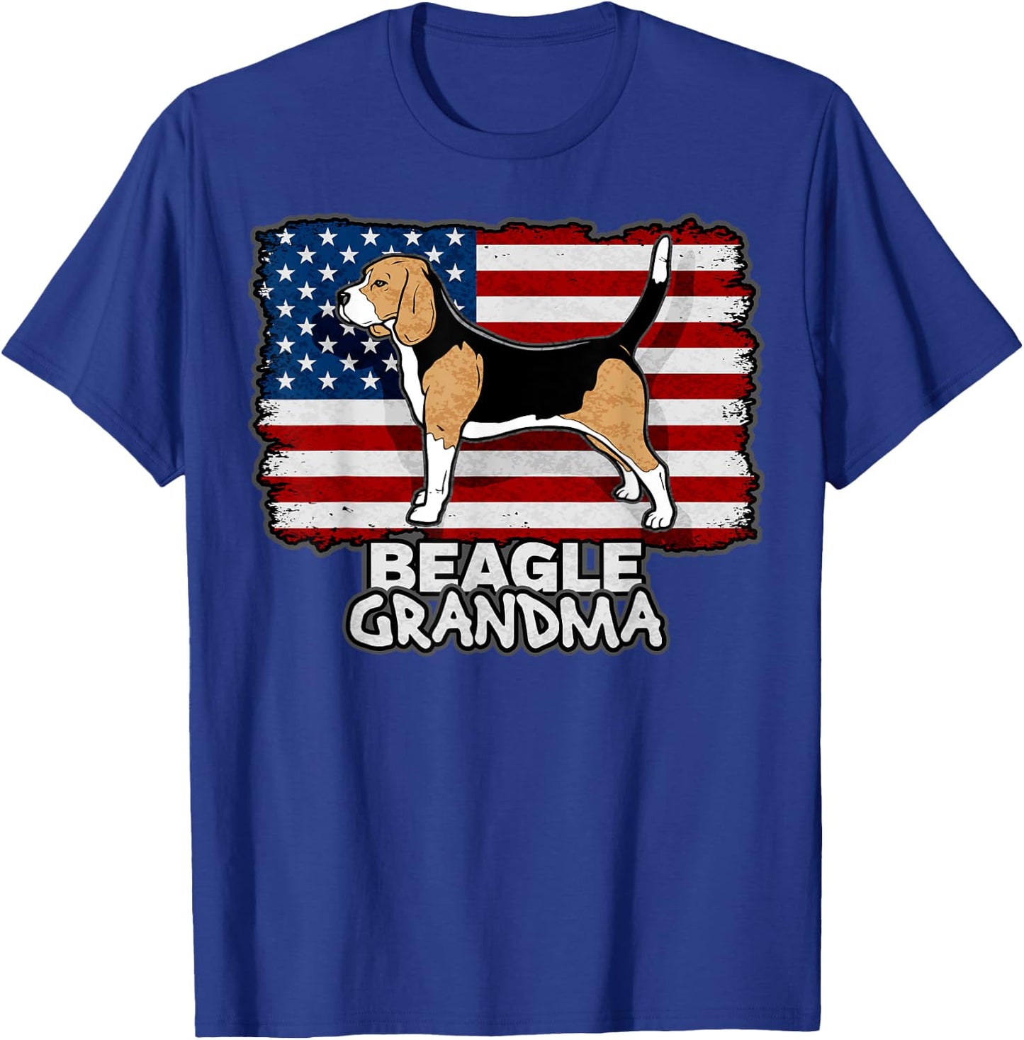 Beagle Grandma T-Shirt - T-Shirt | Royal
