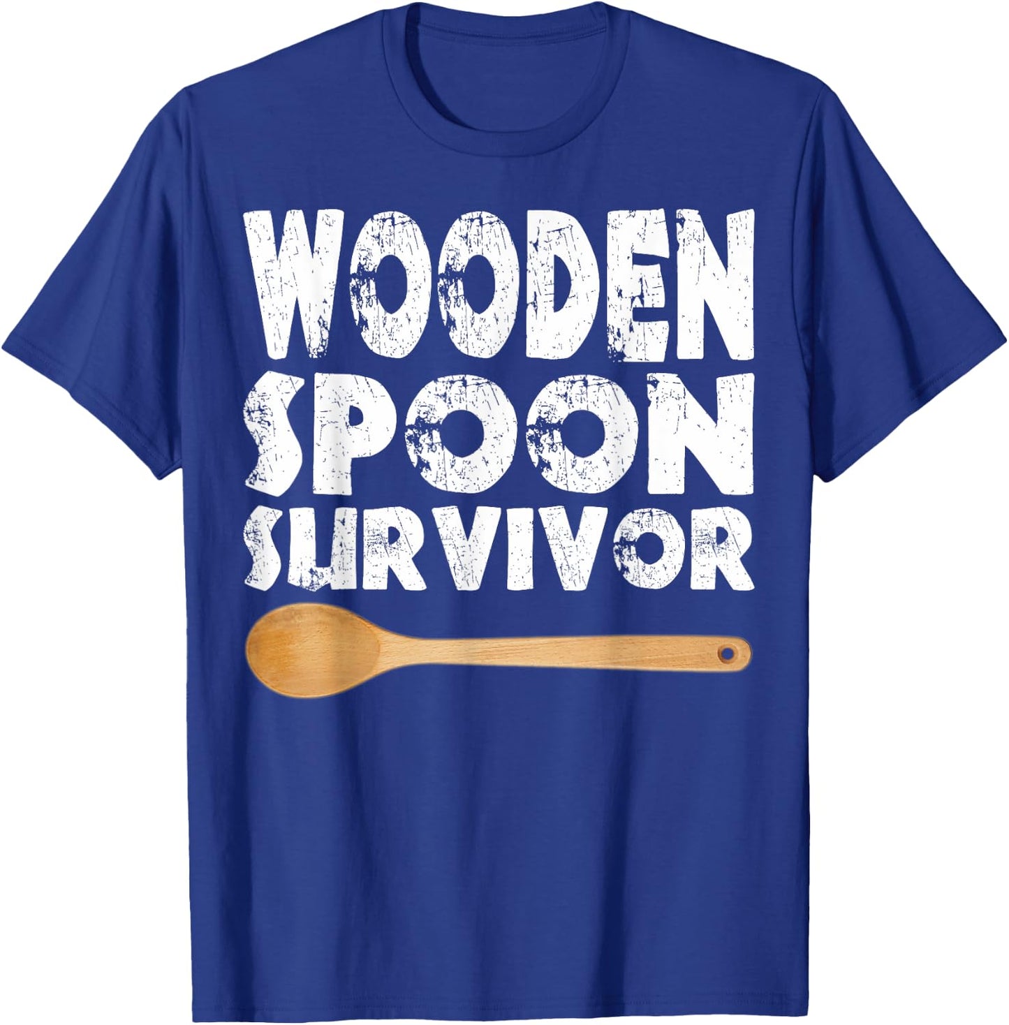 Wooden Spoon Survivor T-Shirt - T-Shirt | Royal