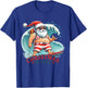 Christmas in July Funny Boys Kids Santa Summer Xmas T-Shirt - T-Shirt | Royal