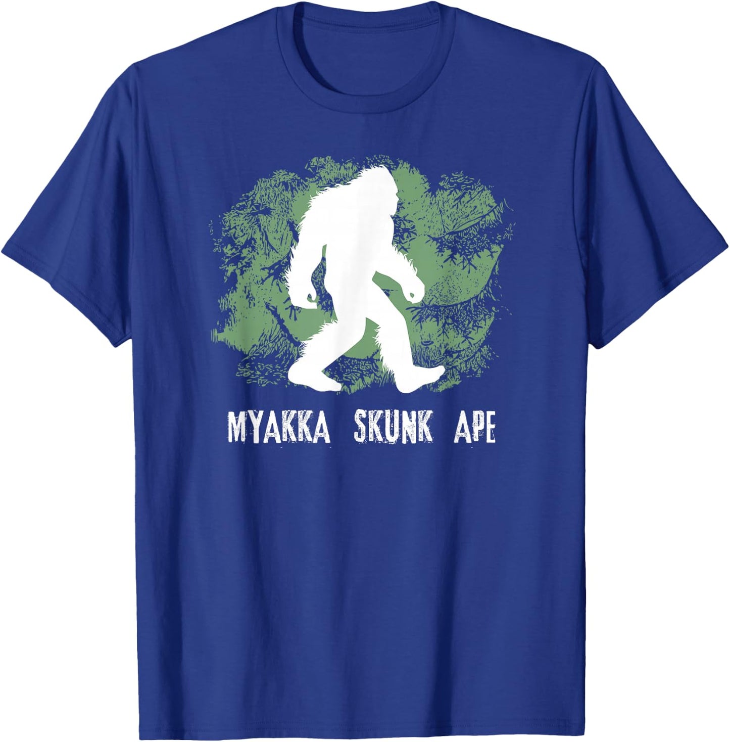 Myakka Skunk Ape Bigfoot Shirt, Swamp Sasquatch Gift T-Shirt - T-Shirt | Royal