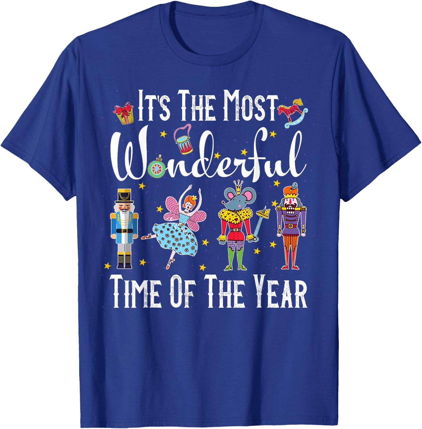 It's The Most Wonderful Time Of The Year Nutcracker Squad T-Shirt - T-Shirt | Royal