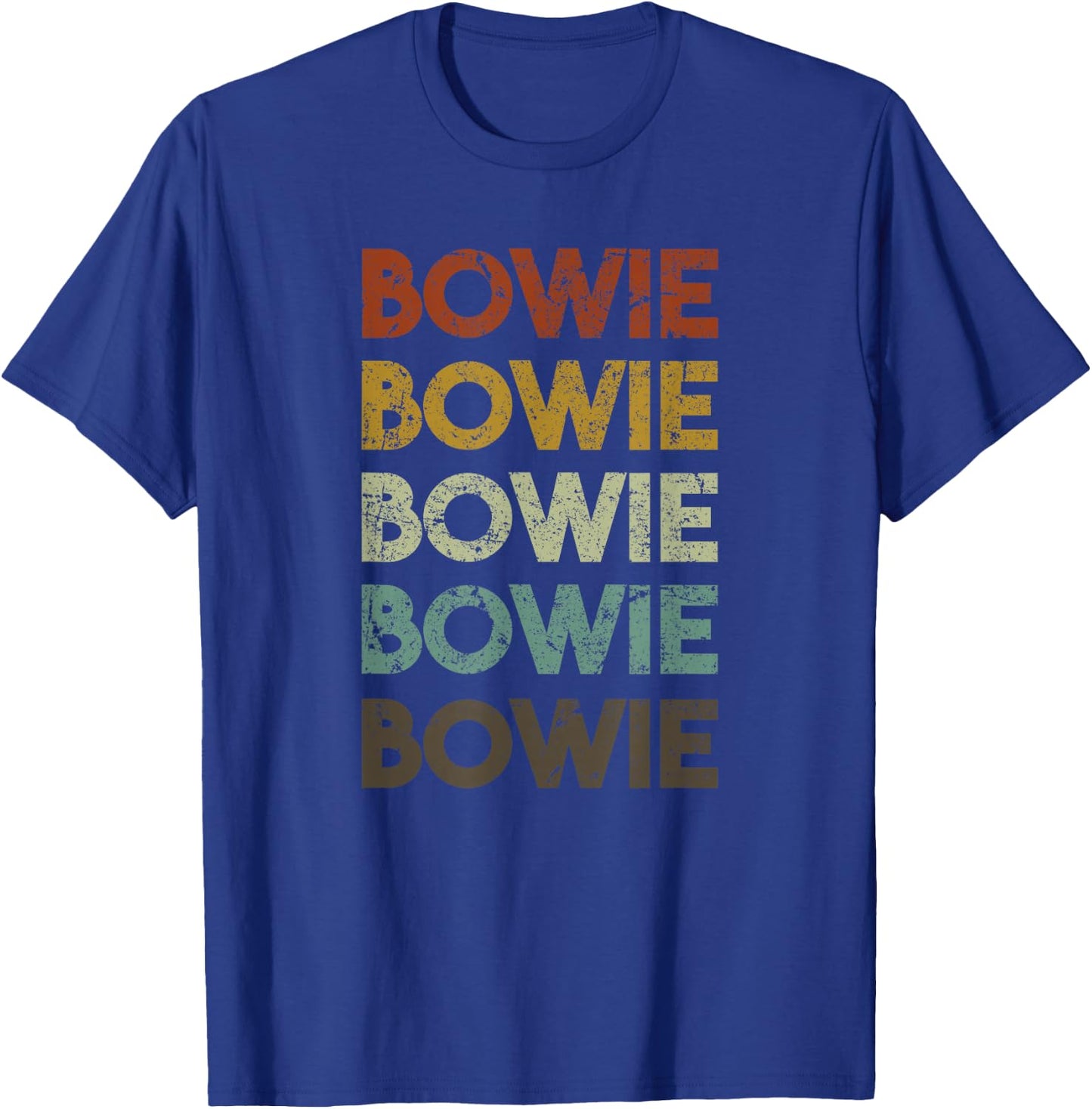 Bowie Maryland - Retro Vintage T-Shirt - T-Shirt | Royal