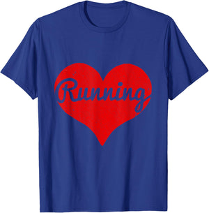 I Love Running T-Shirt - T-Shirt | Royal