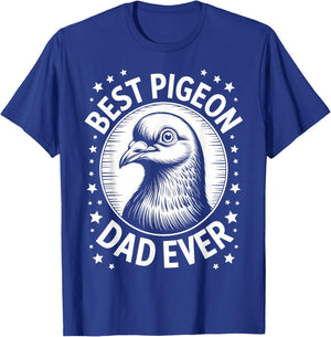 Pigeon Dad Funny Pigeon T-Shirt - T-Shirt | Royal