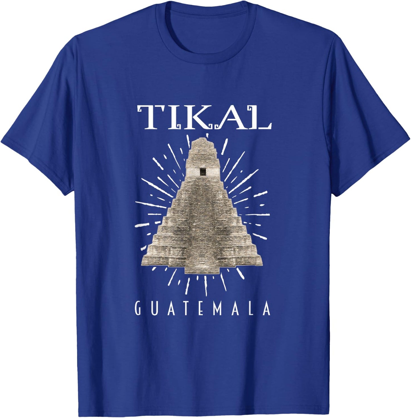 Tikal Guatemala Mayan Ruins T-Shirt - T-Shirt | Royal