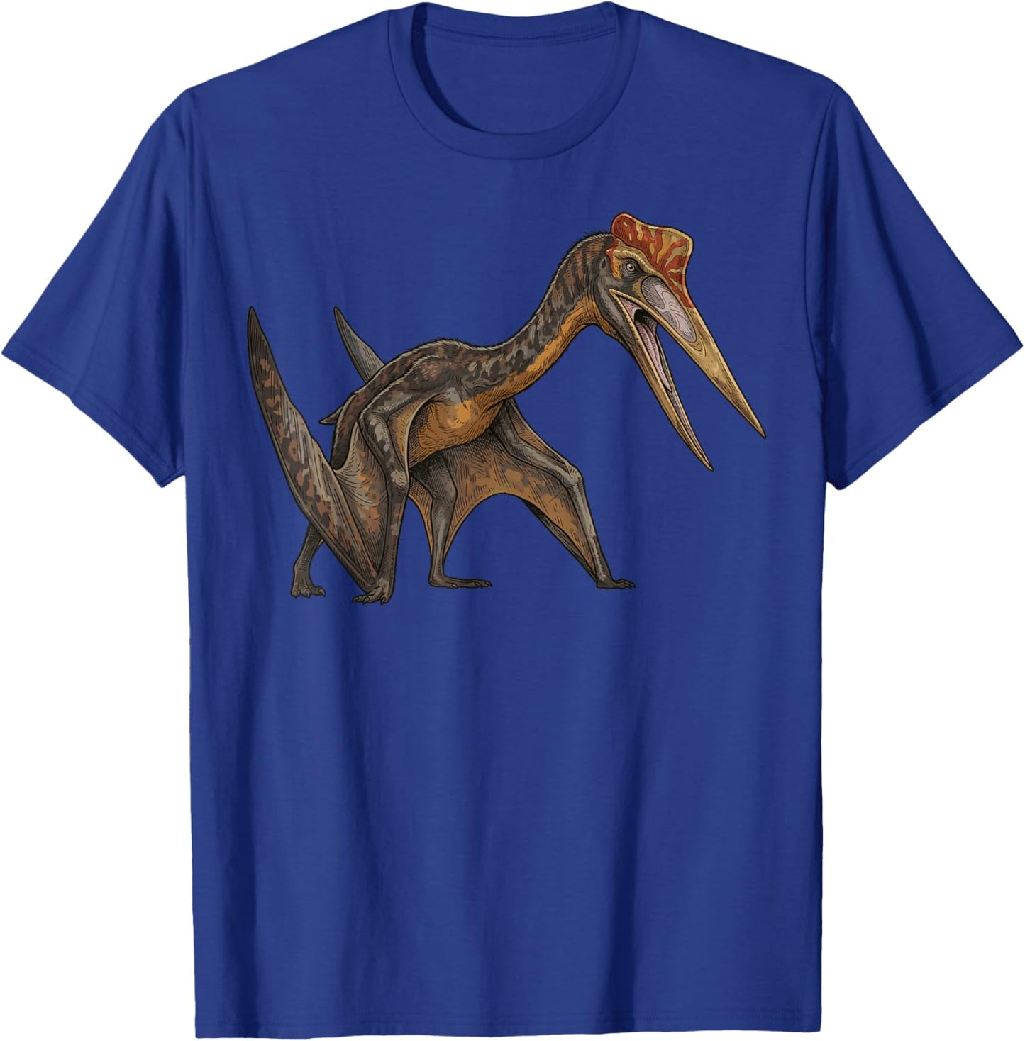 Quetzalcoatlus Illustration T-Shirt - T-Shirt | Royal