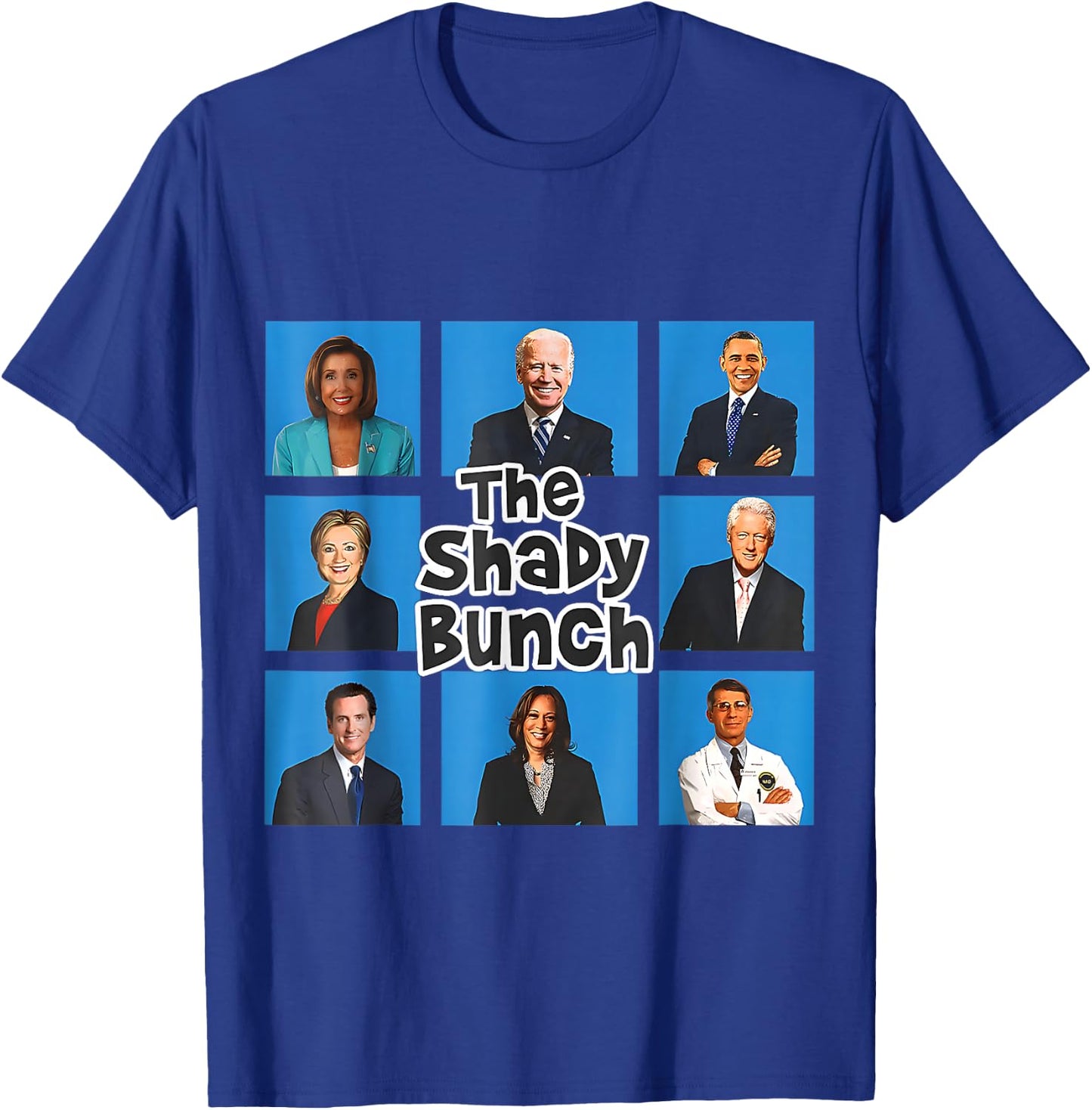 Funny The Shady Bunch 2024 T-Shirt - T-Shirt | Royal