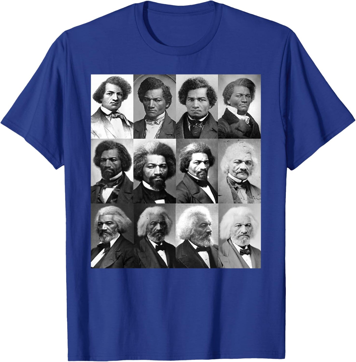 Life Of Frederick Douglass Shirt-Retro Black History Month T-Shirt - T-Shirt | Royal