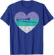 Trombone Gift Teens & Girls Retro Vintage T-Shirt - T-Shirt | Royal