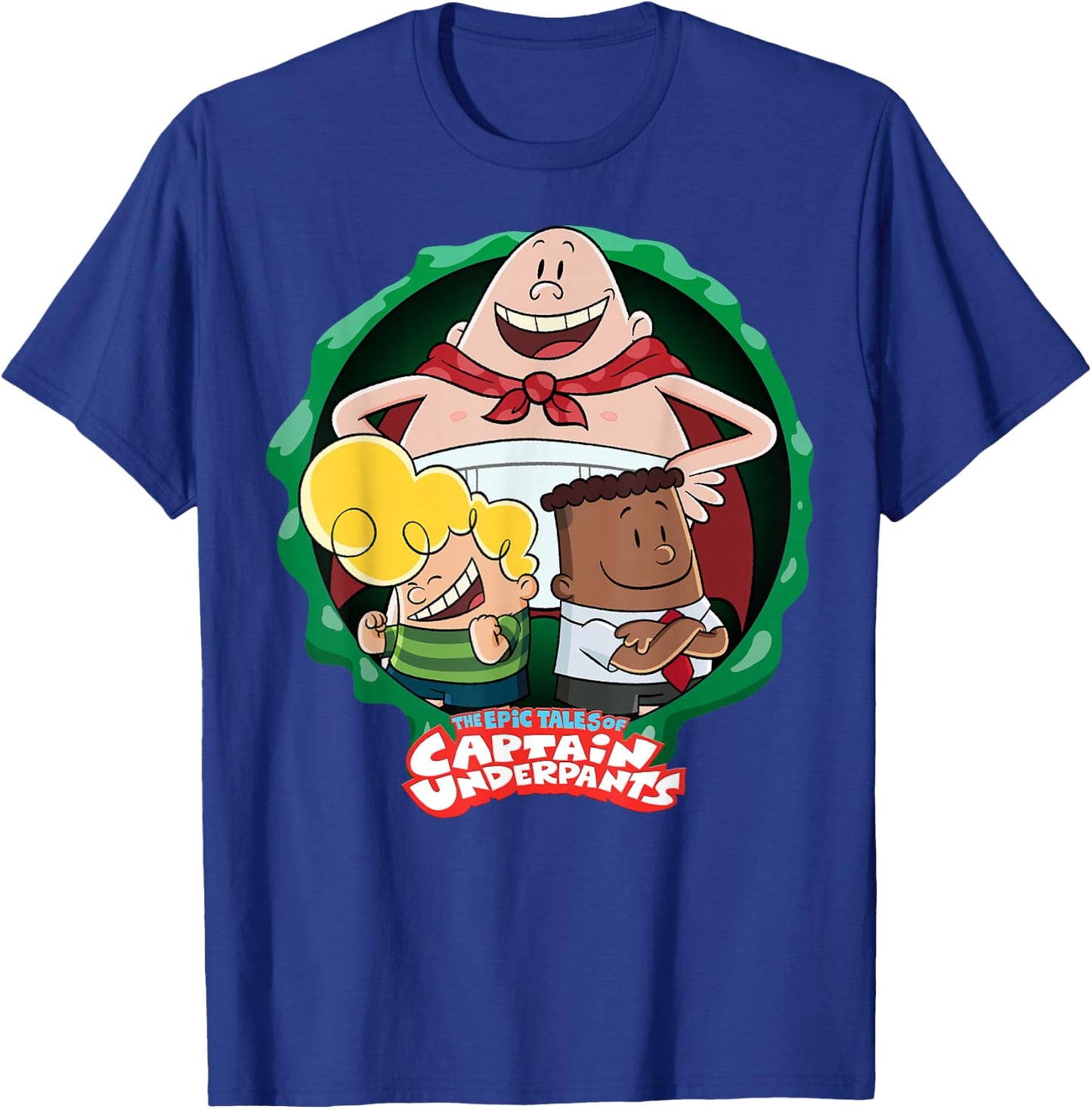 Captain Underpants The First Epic Movie Squad T-Shirt - T-Shirt | Royal