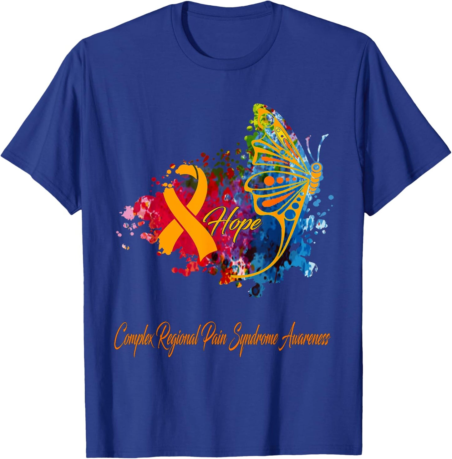 Complex Regional Pain Syndrome Awareness T-Shirt - T-Shirt | Royal