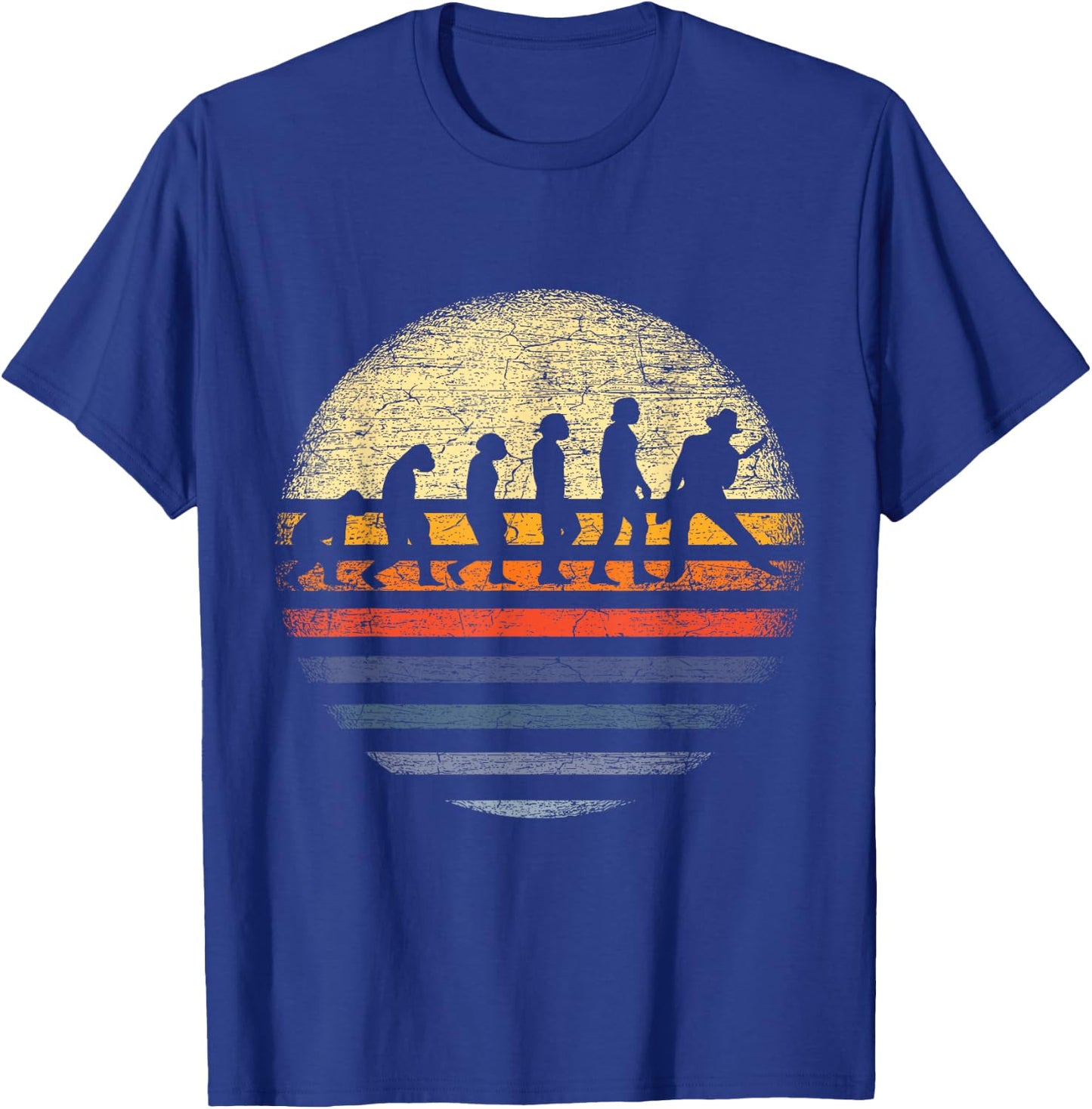 Bass-Guitarists Gifts Evolution Bass Guitar T-Shirt - T-Shirt | Royal