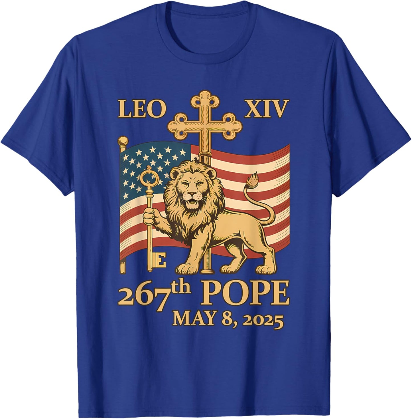 The 267th pope T-Shirt - T-Shirt | Royal