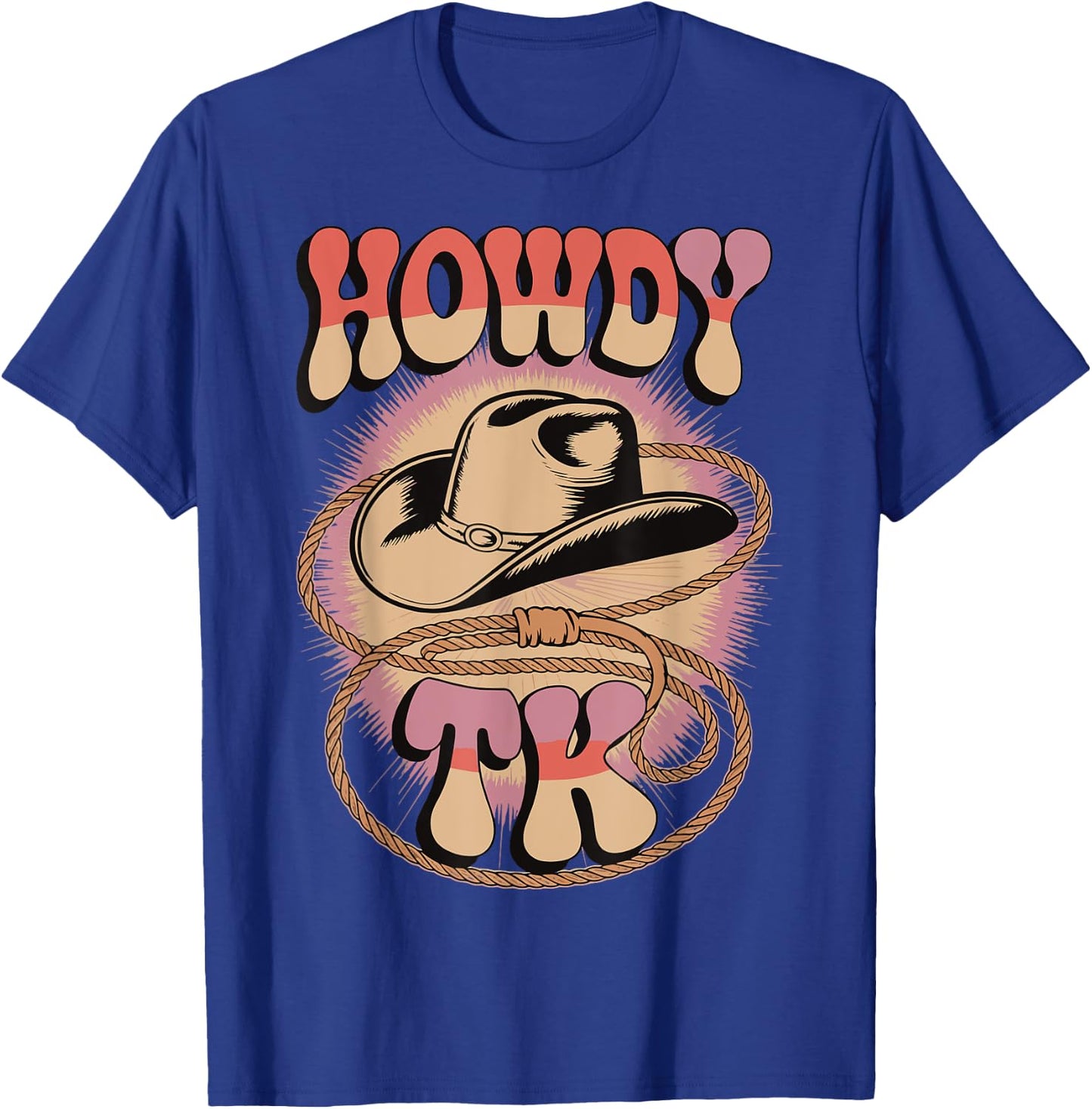 Howdy TK T-Shirt - T-Shirt | Royal