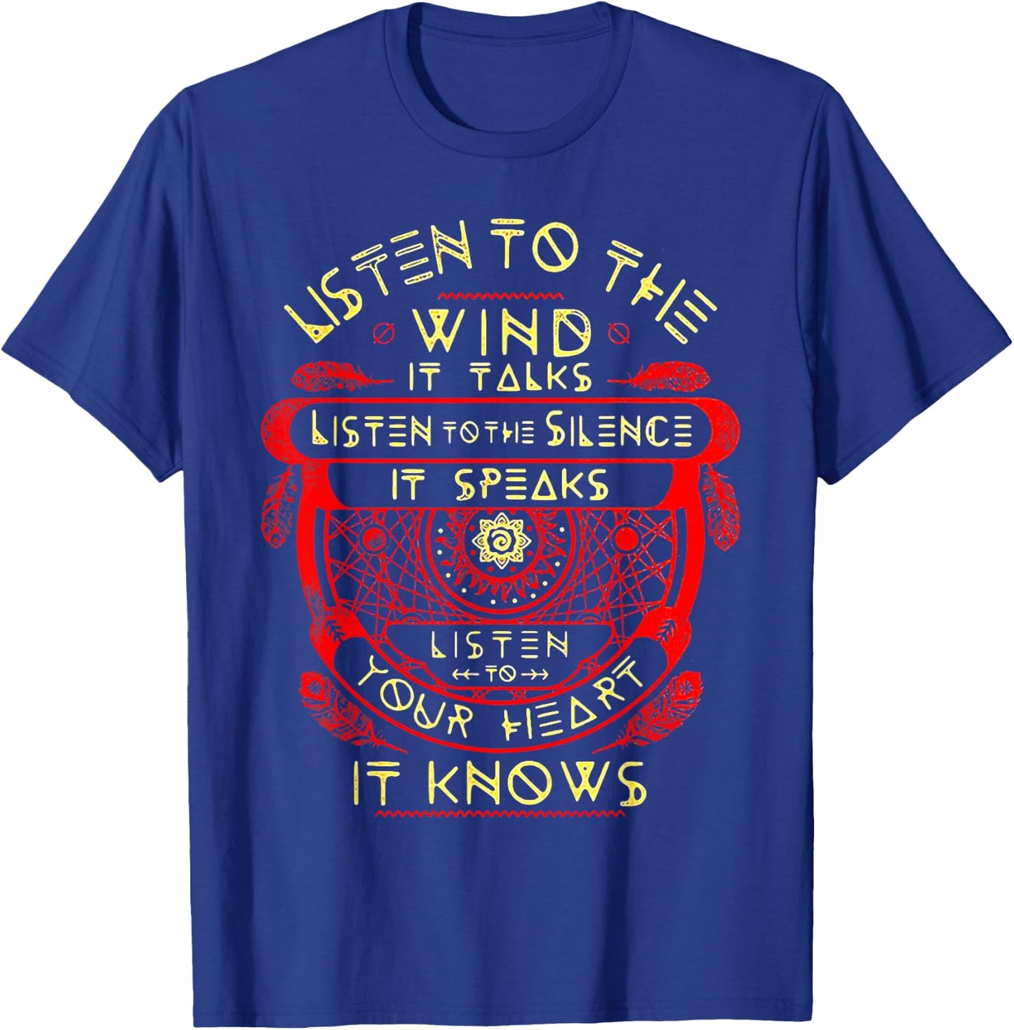 Listen To The Wind T-Shirt - T-Shirt | Royal