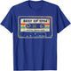 Retro Best of 1994 Mixtape Vintage 30th Birthday Cassette T-Shirt - T-Shirt | Royal