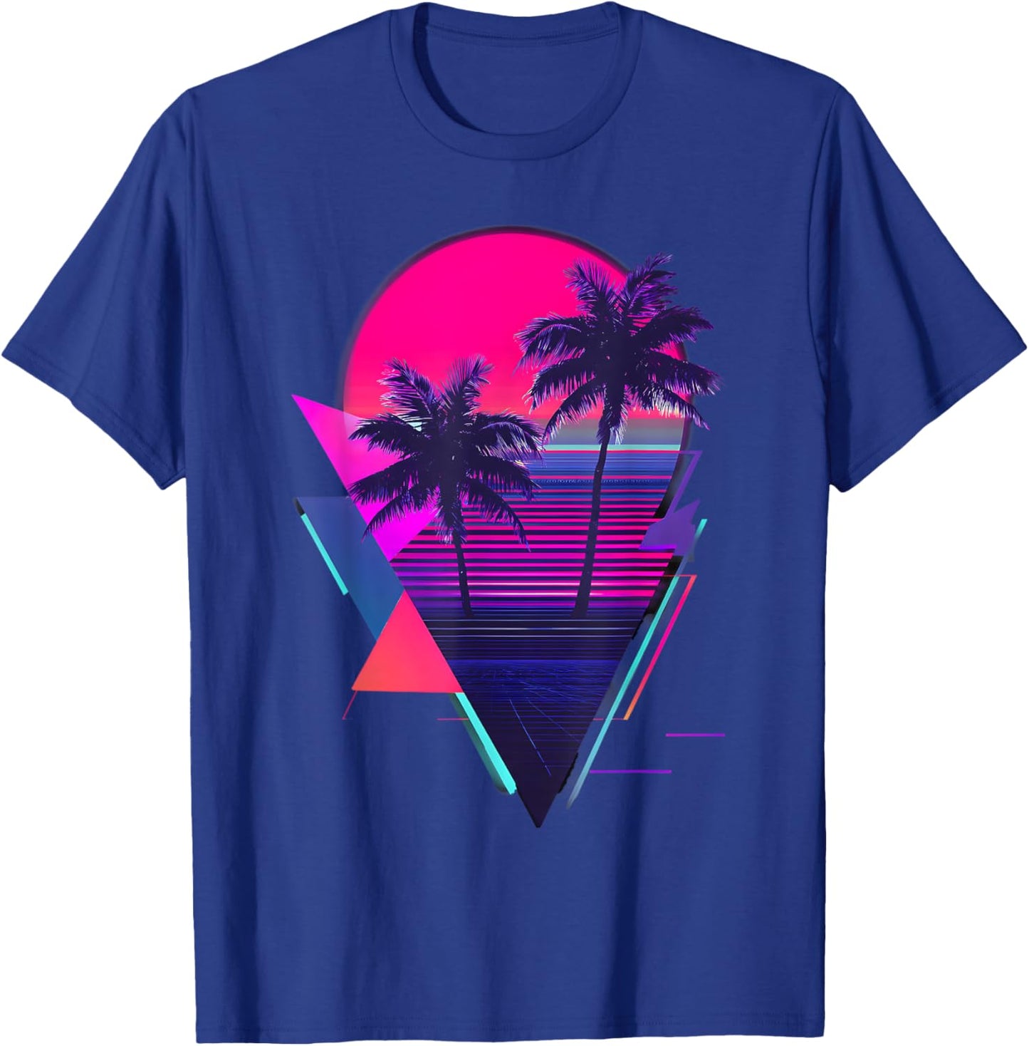 Vaporwave Retro 80s T-Shirt - T-Shirt | Royal