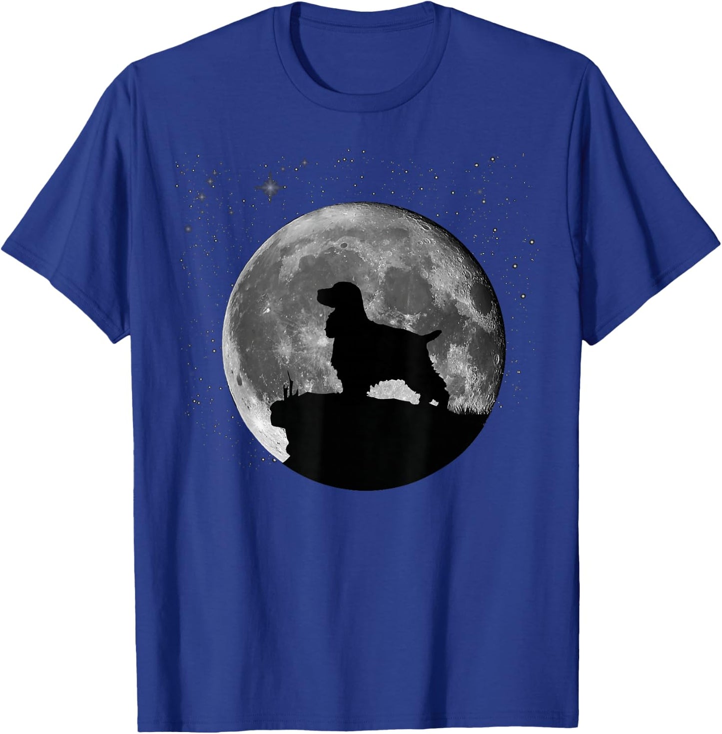 English Cocker Spaniel Dog T-Shirt - T-Shirt | Royal
