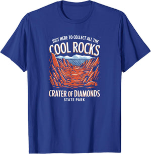 Funny Rock Collector Crater Of Diamonds State Park T-Shirt - T-Shirt | Royal